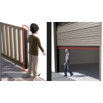 Pneumatic Sensitive Safety Edge for Gate Prevents Crushing