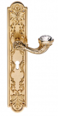 Brillant Diamond 1529 Door Handle on Plate Linea Calì Vintage