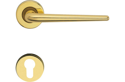 Brixia Linea Calì Classic Brass Handle for Interior Doors