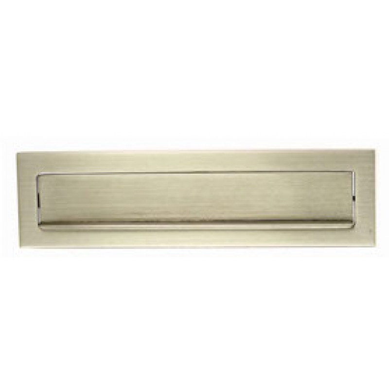 Brass Post Plate Liscia Stampata PFS Pasini