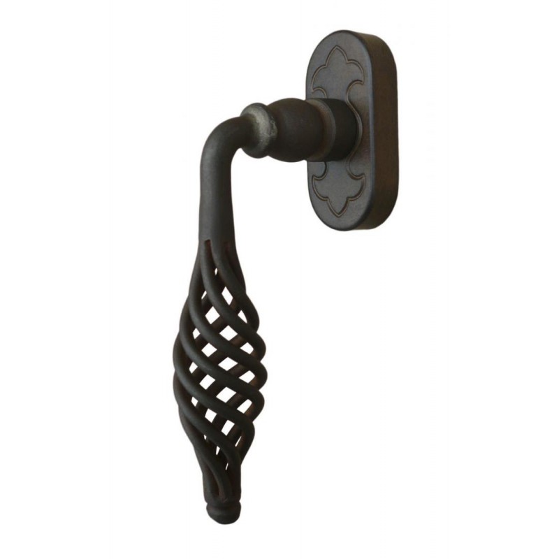 Budapest Galbusera Dry Keep Window Handle Wrought Iron