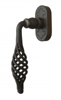 Budapest Galbusera Dry Keep Window Handle Wrought Iron