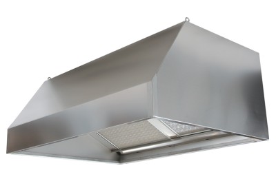 Wall Hood in Stainless Steel Without Electric Fan Motor
