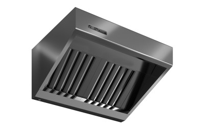 Stainless Steel Hood Mini Snack for Bars and Home Kitchens