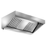 Stainless Steel Snack Hood Without Motor Custom Made in Italy