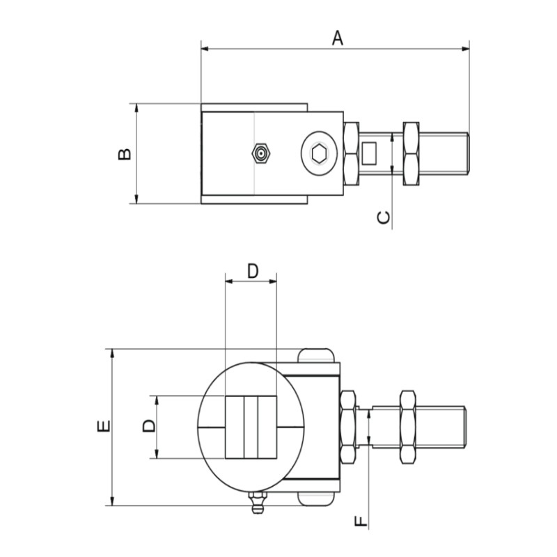 Link Pintle for Swing Gate with Quick Adjustment