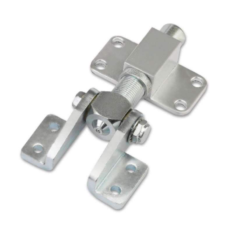 Gate Hinge for 180° Opening to Fix Adjustable