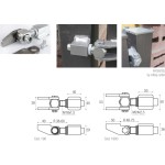 Adjustable Gate Hinge to Be Welded for 180° Opening