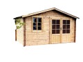 Blockhouse House in Fir Wood 400x400 cm Lisa Losa