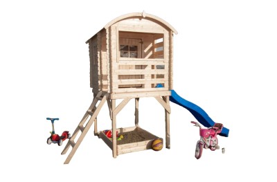 Playhouse with Slide for Children Joy 163x118 cm