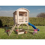 Playhouse with Slide for Children Joy 163x118 cm