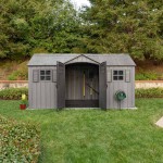 PVC Garden Shed Large and Spacious Lifetime Utah
