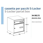 Parcel Box Silmec S-Locker with Front Withdrawal