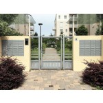 Steel Mailboxes with Rear Withdrawal EN13724 EU Standard