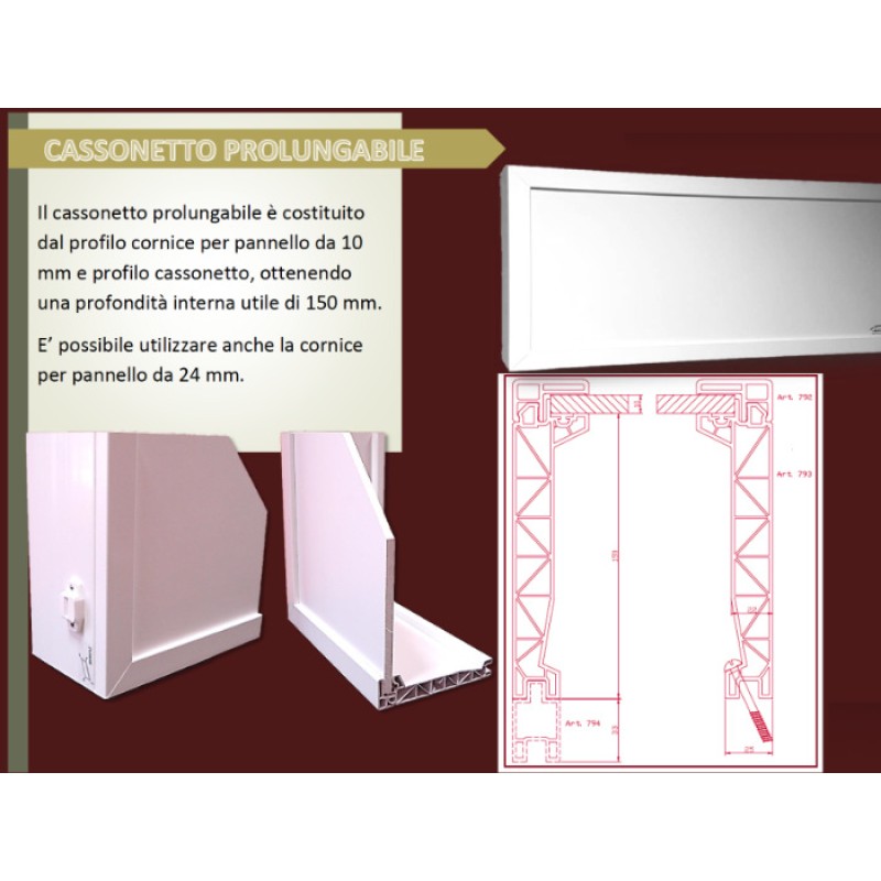 PVC Roller Shutters Boxes Custom Measure and Insulated