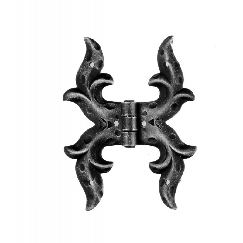 Double Hinge 145x110mm for Windows and Doors Galbusera Wrought Iron