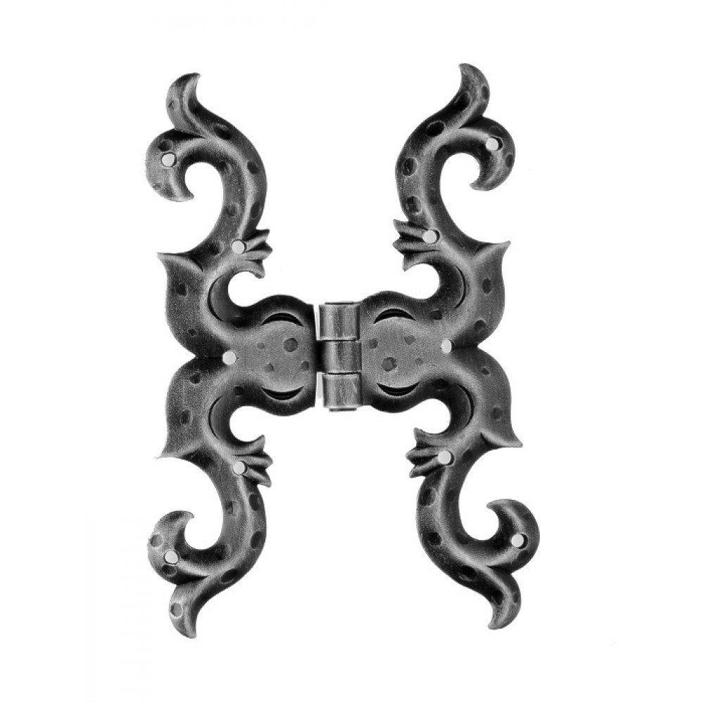 Double Hinge 160x130mm for Windows and Doors Galbusera Wrought Iron