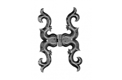 Double Hinge 160x130mm for Windows and Doors Galbusera Wrought Iron