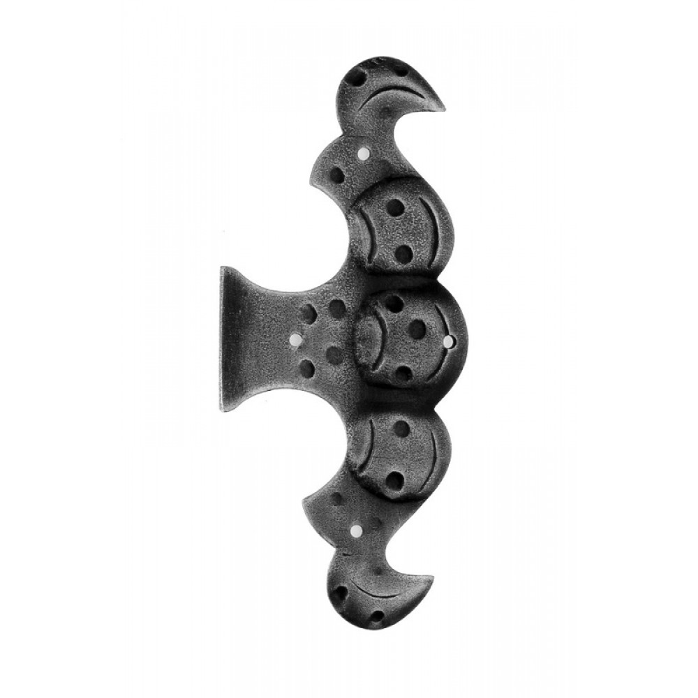 Feint Hinge with Plate 175x75mm for Windows and Doors Galbusera Wrought Iron