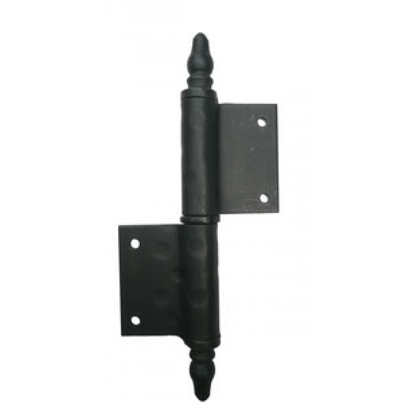 French Hinge with Plate 120x70mm for Windows and Doors Galbusera Wrought Iron