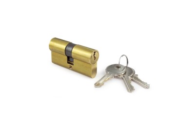 Cylinder for Locks 174EU Brevetti Adem in Brass with 3 Keys