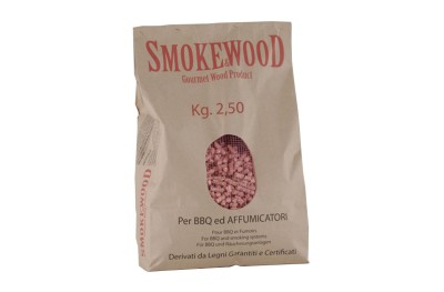 Alpine Wild Cherry Italian Gourmet Wood Chips from Trentino for BBQ and Smoker 3,3 Lt Smoke&Wood