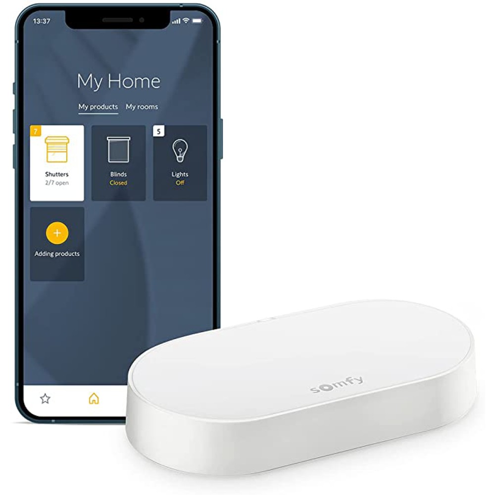 Somfy Connectivity Kit to Control Motors with Smartphone