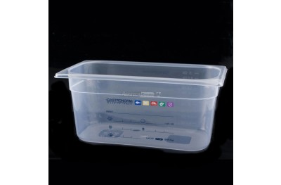 Gastronorm Container for Standardization Food Preservation in Polypropylene IML HACCP
