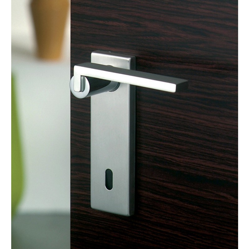 Pair of Ghidini Cartesio Q OCL-M4/F1 Lever Handles with Plate