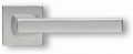 Ghidini Archimede Lever Handle Silver F1-SAT for Internal Door