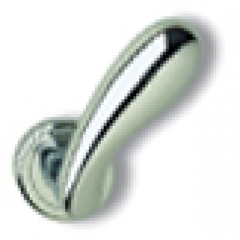 Pair of Ghidini Lever Handles Golf OCL M4 with Roses and Escutcheons