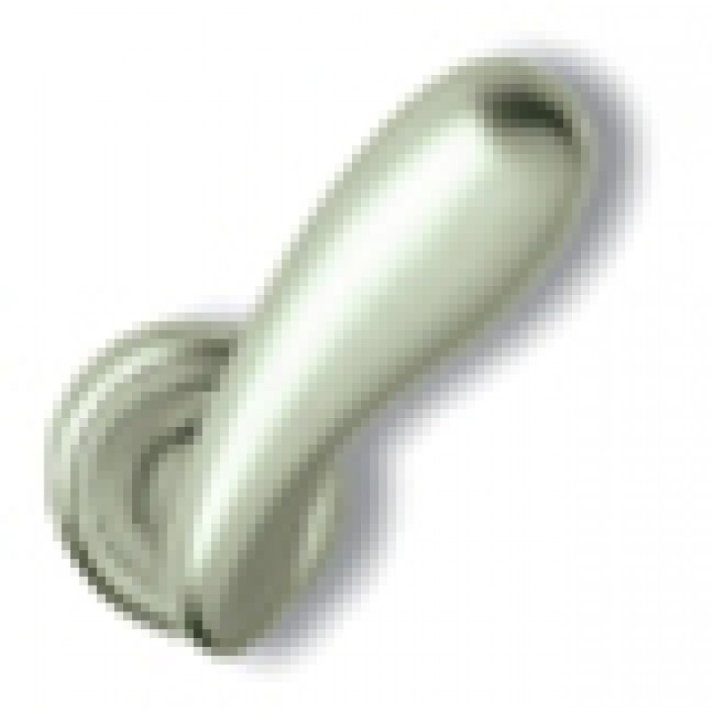 Pair of Ghidini Lever Handles Golf OCS M18 with Roses and Escutcheons