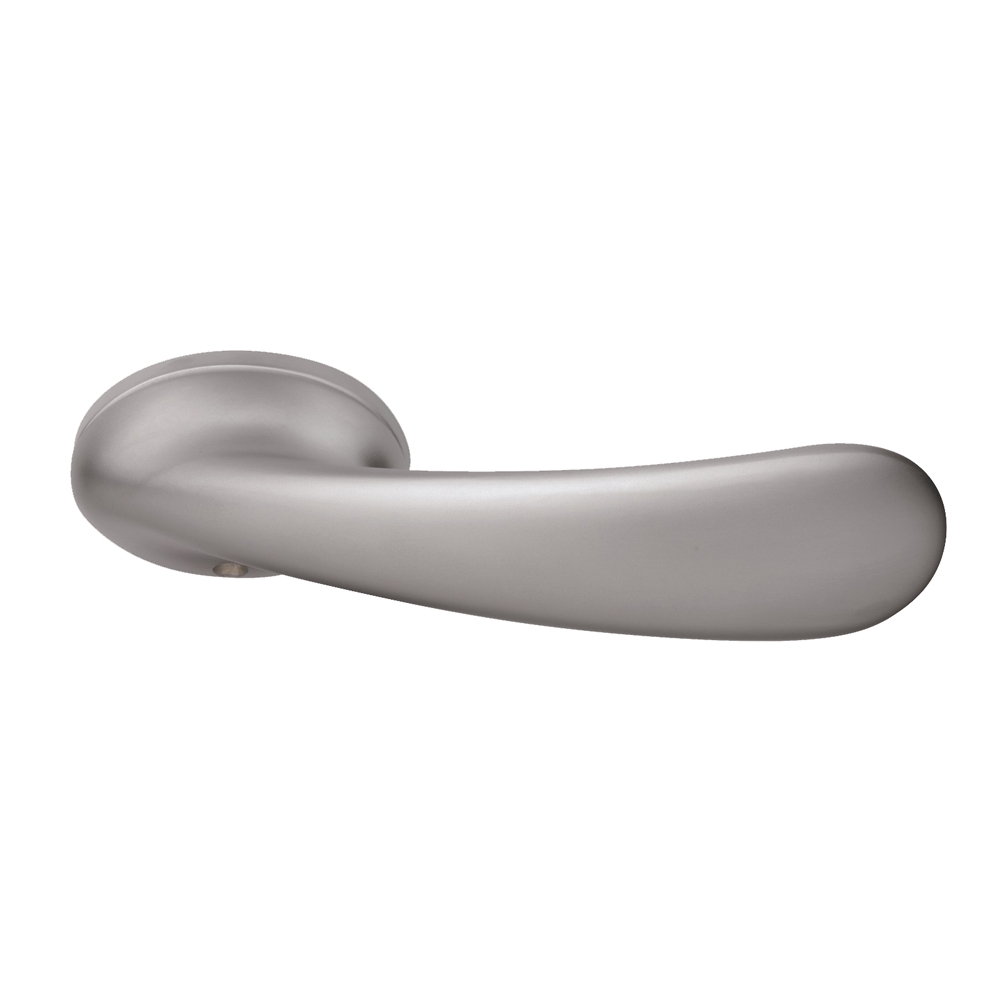 Pair of Ghidini Lever Handles Gran Prix ACP with Roses and Escutcheons