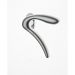 Pair of Ghidini Lever Handles Leonardo ACP with Roses and Escutcheons