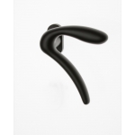 Pair of Ghidini Lever Handles Leonardo ANO with Roses and Escutcheons