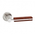 Wooden and Steel Door Handle pba 2001.YOD AISI 316L Stainless