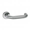 pba 2029T Pair of Lever Handles in Stainless Steel AISI 316L