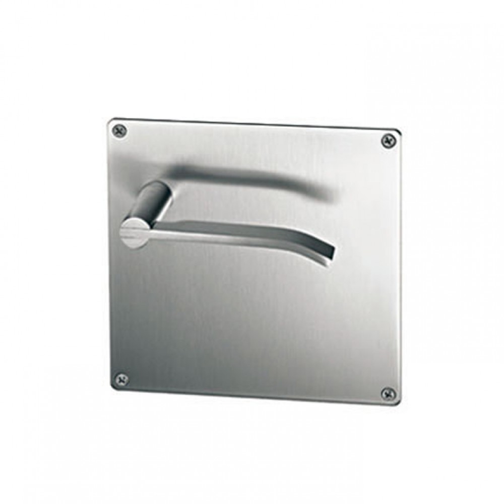 pba 2022/2001 Pair of Handles with Plate in Stainless Steel AISI 316L