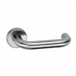 pba 2028T Pair of Lever Handles in Stainless Steel AISI 316L