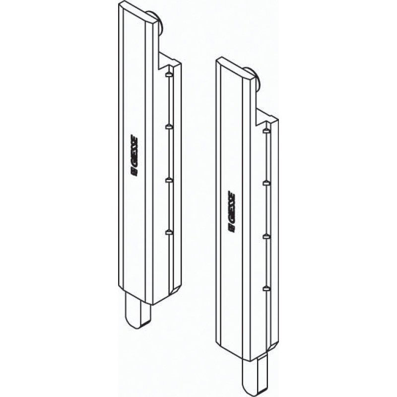 Couple Terminals Auctions Art.02141K Giesse; Silver Plus for Series R40