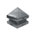 Contoured Cap for Gate with Square Base Column Cover