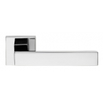 Conica Zincral Basic Linea Calì Polished Chrome Pair of Door Lever Handles