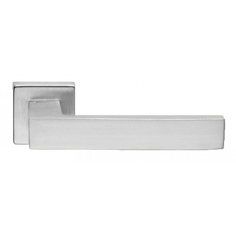 Conica Zincral Basic Linea Calì Polished Chrome Pair of Door Lever Handles
