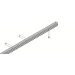 Steel Gate Rack 1 Meter Stagnoli ACRM2