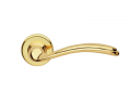 Cremona Handle on Round Rose Brass Pfs Pasini i-Design