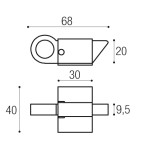 Weld Ratchet for Fanlights Brevetti Adem