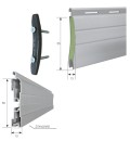 Croci High Density Aluminum Roller Shutter SAR-132 Tap Security