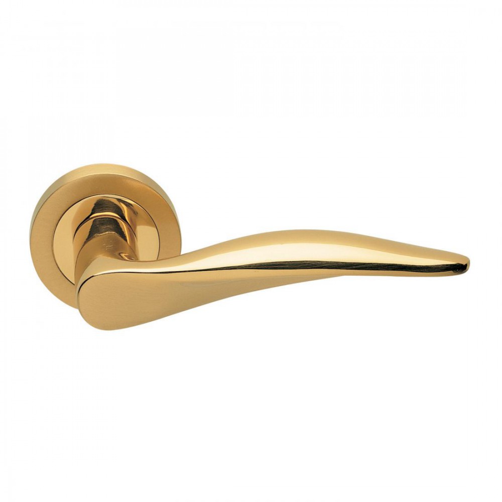 Dalì Design Manital Polished Brass Door Lever Handles