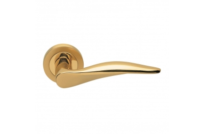 Dalì Design Manital Polished Brass Door Lever Handles