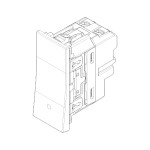 Diverter VIMAR LINEA 30004.B/C/G 1P 10 AX 250 V~